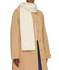 CALVIN KLEIN CK JEANS MONOGRAM EMBRO Recycled polyester scarf birch - Scarves - 2