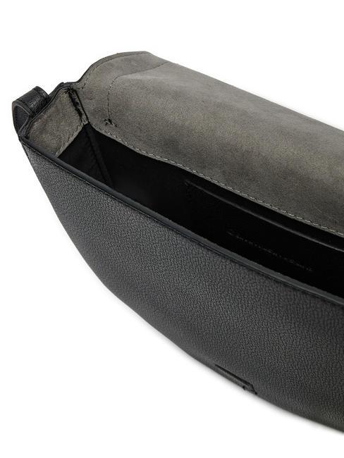 CK JEANS MINIMAL MONOGRAM Mini shoulder bag pvh black - Women’s Bags