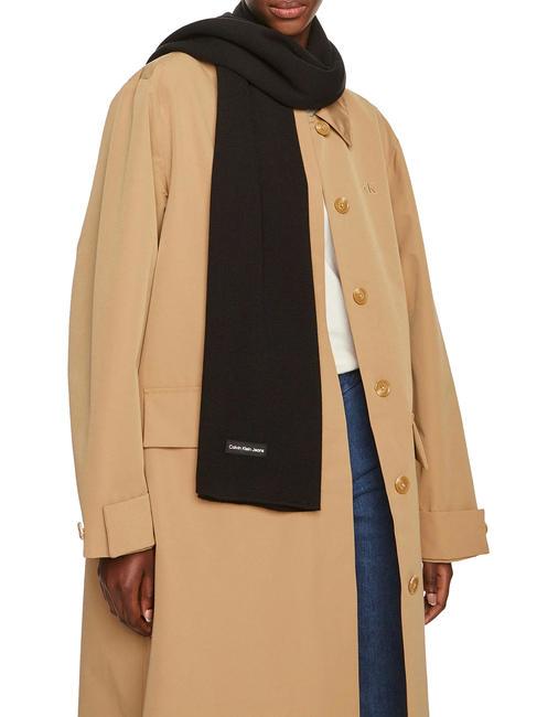 CK JEANS INST PATCH  Scarf pvh black - Scarves