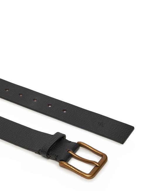 CK JEANS CLASSIC  Adjustable leather belt pvh black - Belts