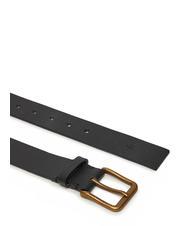 CALVIN KLEIN CK JEANS CLASSIC  Adjustable leather belt - Belts