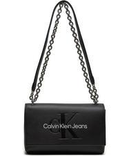 CALVIN KLEIN SCULPTED Convertible Shoulder/cross body bag black/neutral - Women’s Bags - 3