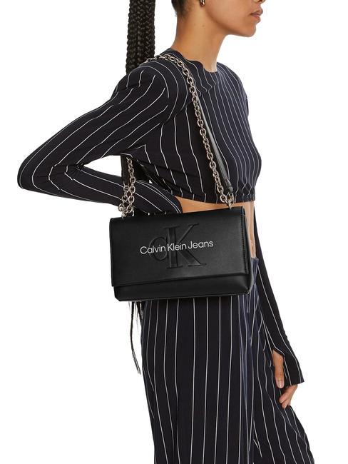SCULPTED Convertible Shoulder/cross body bag black/neutral - Women’s Bags