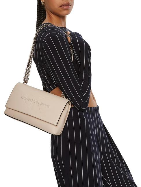 SCULPTED Convertible Shoulder/cross body bag gray morn - Women&rsquo;s Bags