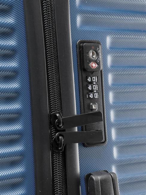 ADVENTURE Set of 3 cabin trolleys, medium, large navy - Trolley Set