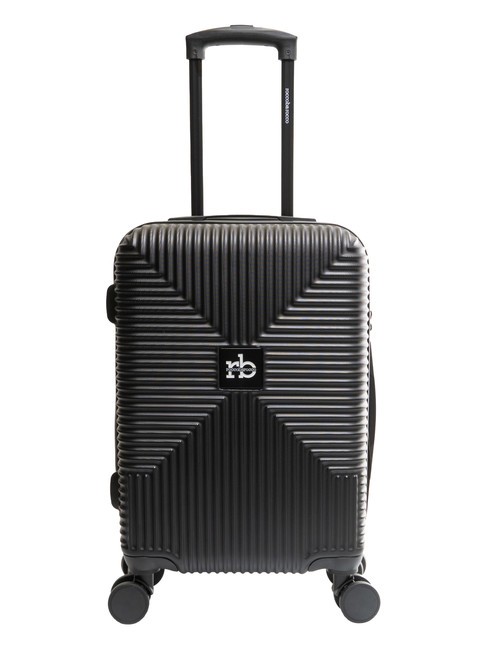 ADVENTURE Set of 3 cabin trolleys, medium, large black - Trolley Set