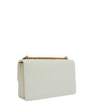 PINKO LOVE ONE CLASSIC Shoulder/cross body bag silk white-antique gold - Women’s Bags - 2