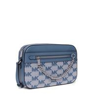 MICHAEL KORS JET SET LOGO Jacquard shoulder bag denim - Women’s Bags - 2
