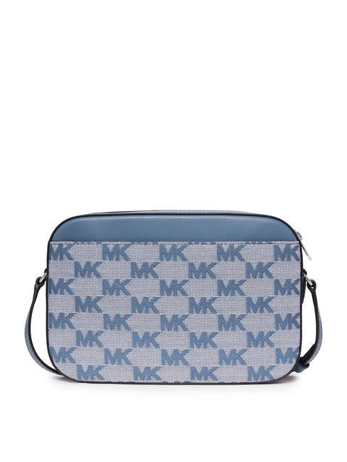 JET SET LOGO Jacquard shoulder bag denim - Women’s Bags