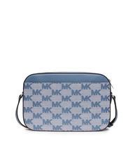 MICHAEL KORS JET SET LOGO Jacquard shoulder bag denim - Women’s Bags - 3