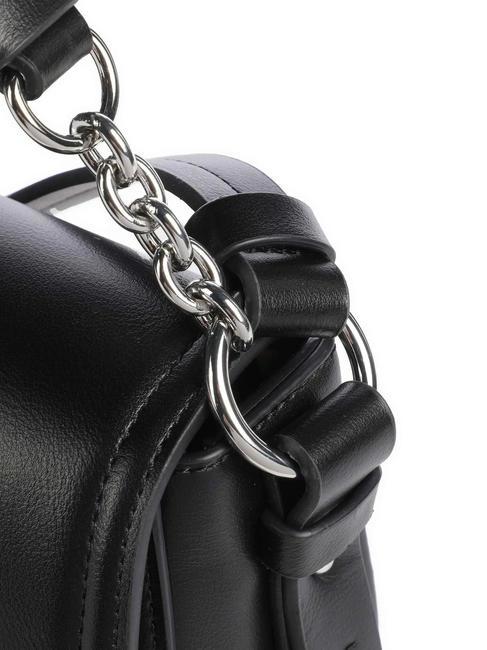 A|X BUCKLE Mini roundend bag with shoulder strap Black - Women&rsquo;s Bags