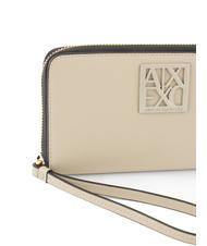 ARMANI EXCHANGE PORTAFOGLIO ZIP AROUND With Polsierina pisco - Women’s Wallets - 3