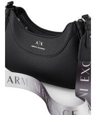 ARMANI EXCHANGE SMALL HOBO shoulder bag Black - Women&rsquo;s Bags - 4