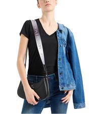 ARMANI EXCHANGE SMALL HOBO shoulder bag Black - Women&rsquo;s Bags - 6