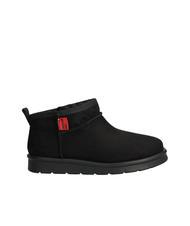 LOVE MOSCHINO WINTER 30 Suede ankle boots Black - Women’s shoes - 2