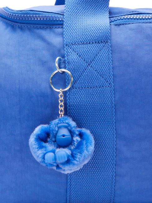 ANGUS S Bag with shoulder strap havana blue - Duffle bags