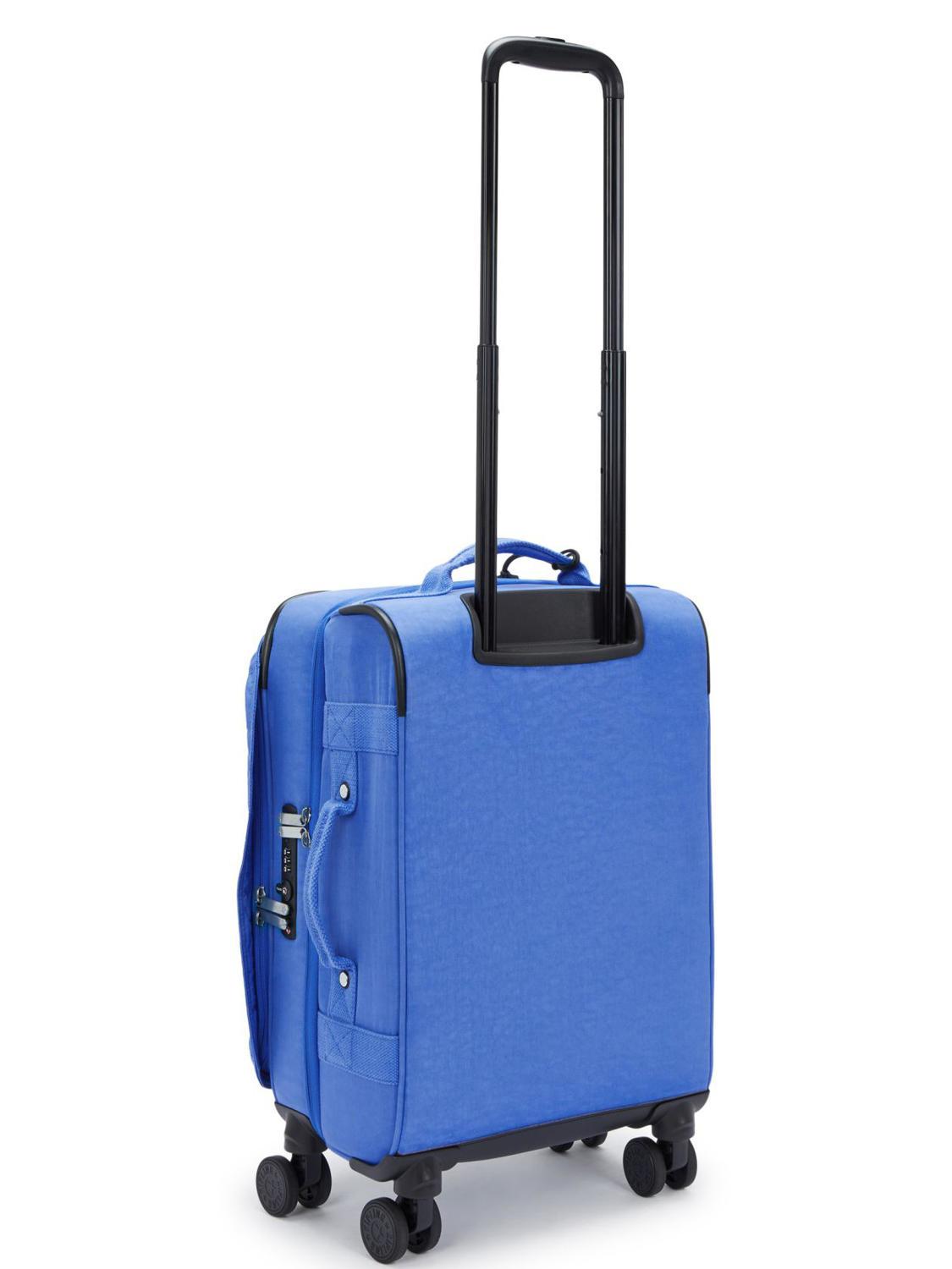 Kipling Spontaneous S Hand Luggage Trolley Havana Blue Buy At Outlet Prices