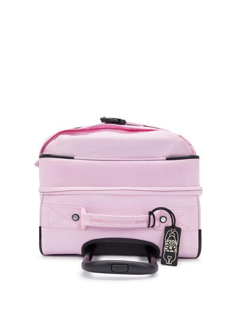 SPONTANEOUS Medium size trolley blooming pink - Semi-rigid Trolley Cases
