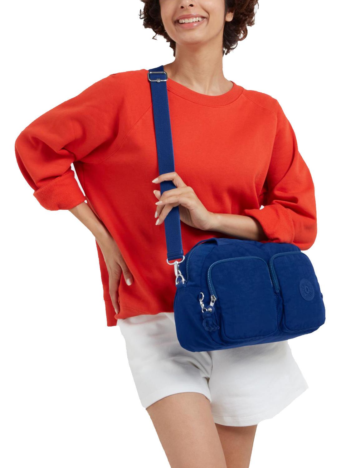 Kipling Cool Defea Shoulder Bag With Shoulder Strap Deep Sky Blue Buy At Outlet Prices