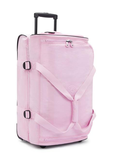 TEAGAN Medium size trolley bag blooming pink - Semi-rigid Trolley Cases