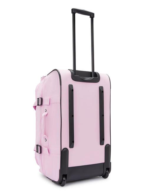 TEAGAN Medium size trolley bag blooming pink - Semi-rigid Trolley Cases