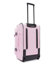 KIPLING TEAGAN Medium size trolley bag blooming pink - Semi-rigid Trolley Cases - 5