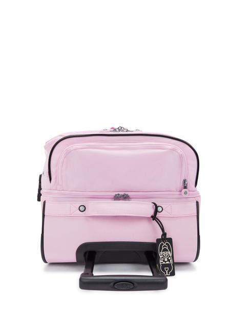 TEAGAN Medium size trolley bag blooming pink - Semi-rigid Trolley Cases