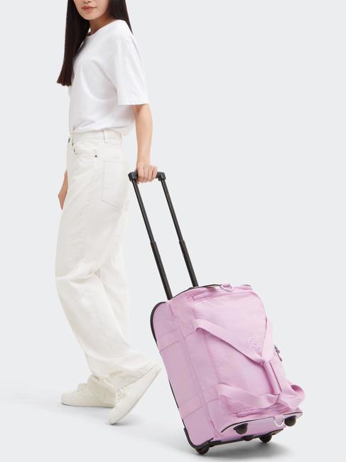 TEAGAN S Trolley hand luggage bag blooming pink - Hand luggage