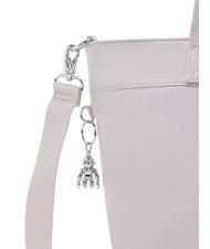 KIPLING COLISSA S Tote bag with shoulder strap gleam silver - Women’s Bags - 4
