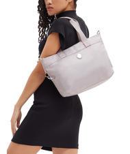 KIPLING COLISSA S Tote bag with shoulder strap gleam silver - Women’s Bags - 6