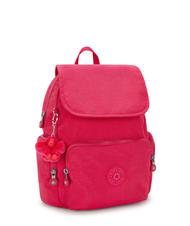 KIPLING CITY ZIP S Backpack with flap pink confetti - Women’s Bags - 2