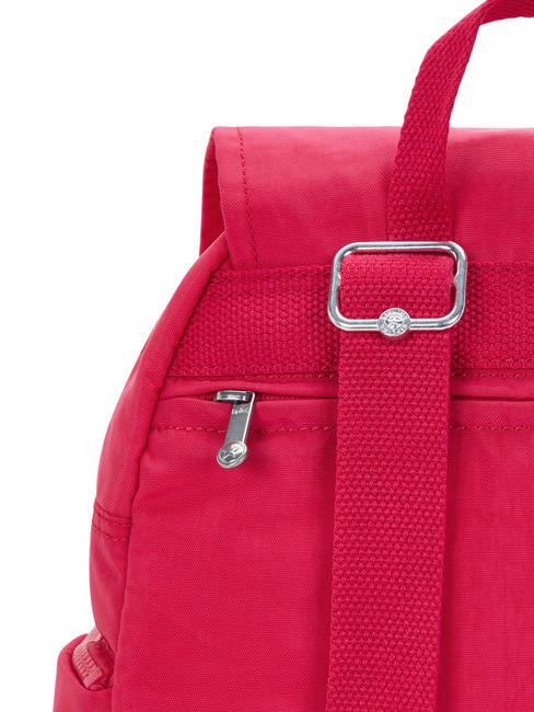 CITY ZIP S Backpack with flap pink confetti - Women’s Bags