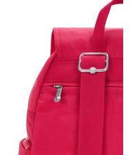 KIPLING CITY ZIP S Backpack with flap pink confetti - Women’s Bags - 4