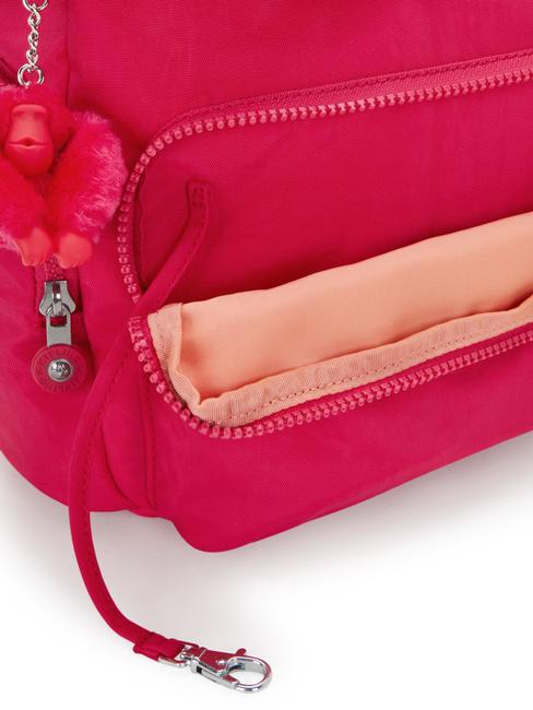 CITY ZIP S Backpack with flap pink confetti - Women’s Bags