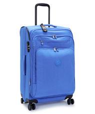 KIPLING NEW YOURI SPIN M Medium size trolley havana blue - Semi-rigid Trolley Cases - 3