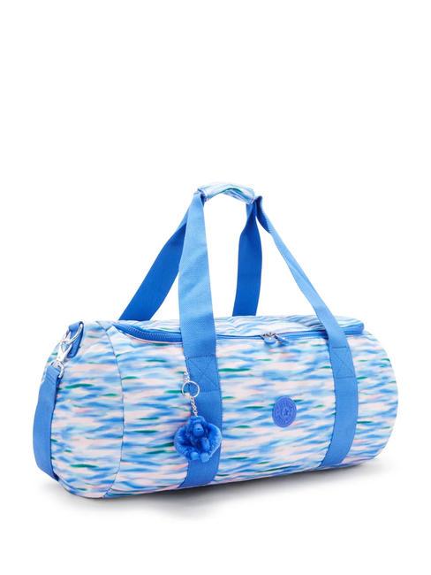 ARGUS S Small duffel bag with shoulder strap diluted blue - Duffle bags