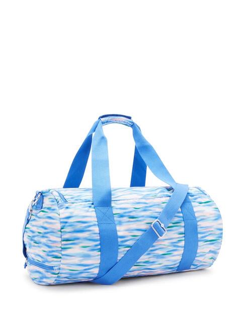 ARGUS S Small duffel bag with shoulder strap diluted blue - Duffle bags