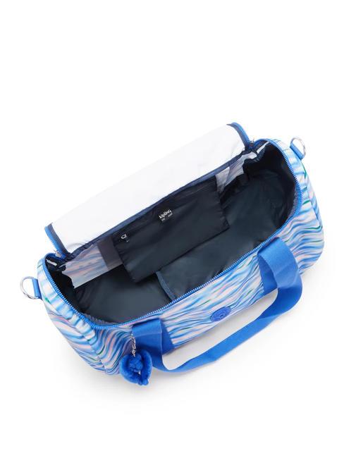 ARGUS S Small duffel bag with shoulder strap diluted blue - Duffle bags