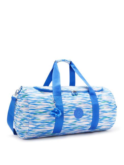 ARGUS M Large duffel bag with shoulder strap diluted blue - Duffle bags