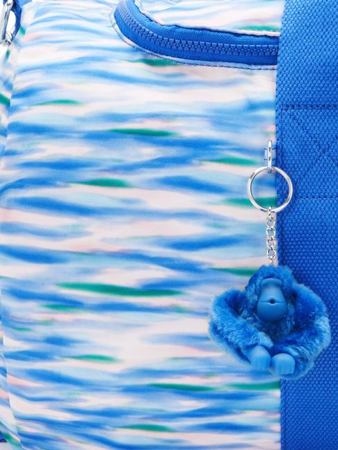 ARGUS M Large duffel bag with shoulder strap diluted blue - Duffle bags