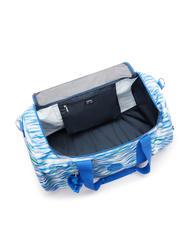KIPLING ARGUS M Large duffel bag with shoulder strap diluted blue - Duffle bags - 5