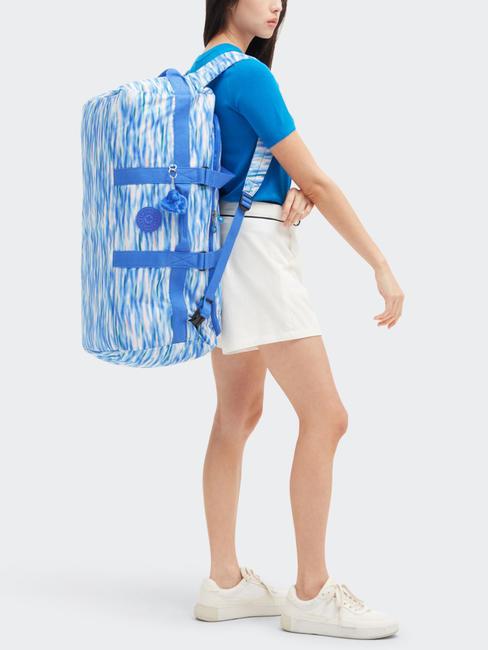 JONIS M Medium Backpack Duffel Bag diluted blue - Duffle bags