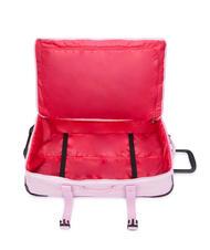 KIPLING AVIANA M Medium size trolley blooming pink - Semi-rigid Trolley Cases - 3