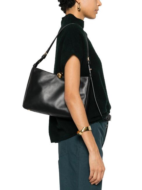 SFERA SOFT  Leather shoulder bag Black - Women’s Bags