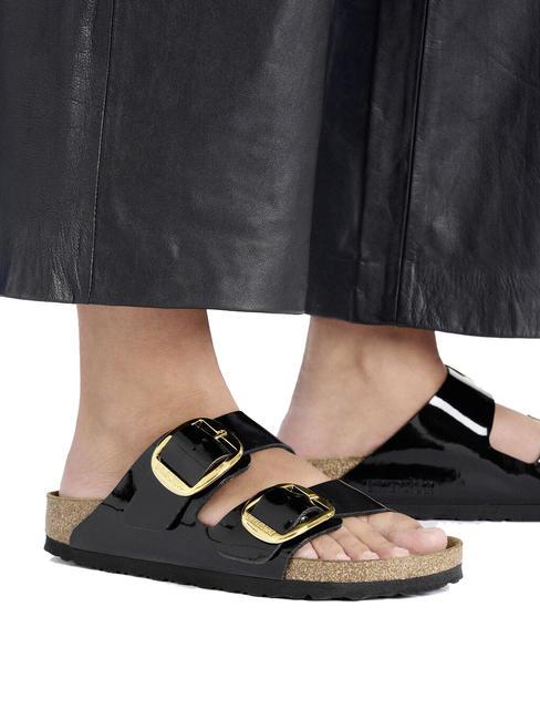 ARIZONA BIG BUCKLE Patent leather slipper black - Women&rsquo;s shoes