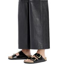 BIRKENSTOCK ARIZONA BIG BUCKLE Patent leather slipper black - Women&rsquo;s shoes - 8
