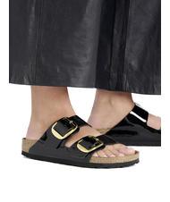 BIRKENSTOCK ARIZONA BIG BUCKLE Patent leather slipper black - Women&rsquo;s shoes - 7
