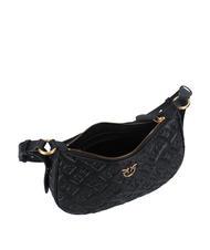 PINKO HALF MOON MINI  Shoulder bag, leather black-antique gold - Women&rsquo;s Bags - 3