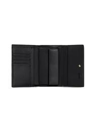 ALVIERO MARTINI PRIMA CLASSE MONOGRAM  Women's Medium Wallet Black - Women’s Wallets - 2