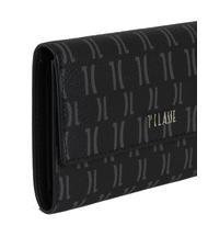 ALVIERO MARTINI PRIMA CLASSE MONOGRAM  Women's Medium Wallet Black - Women’s Wallets - 3